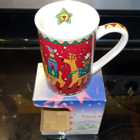 Happy holidays Christmas Mug - Picture 1 of 5